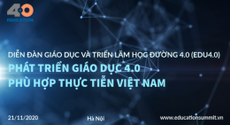Giới thiệu chương trình Diễn đàn Giáo dục và Triển lãm học đường 4.0