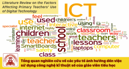 Tổng quan nghiên cứu về các yếu tố ảnh hưởng đến việc sử dụng công nghệ kĩ thuật số của giáo viên tiểu học