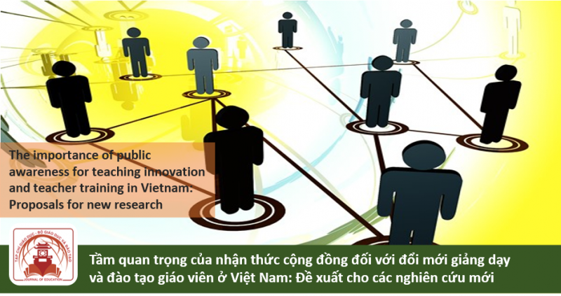 Tầm quan trọng của nhận thức cộng đồng đối với đổi mới giảng dạy và đào tạo giáo viên ở Việt Nam: Đề xuất cho các nghiên cứu mới