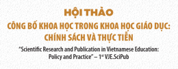 Hội thảo khoa học quốc gia về lĩnh vực xuất bản khoa học (khoa học giáo dục)
