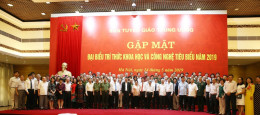 Tập hợp, phát huy vai trò đội ngũ trí thức khoa học và công nghệ