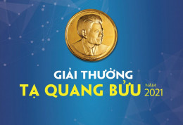 Thông báo về việc tổ chức Giải thưởng Tạ Quang Bửu năm 2021