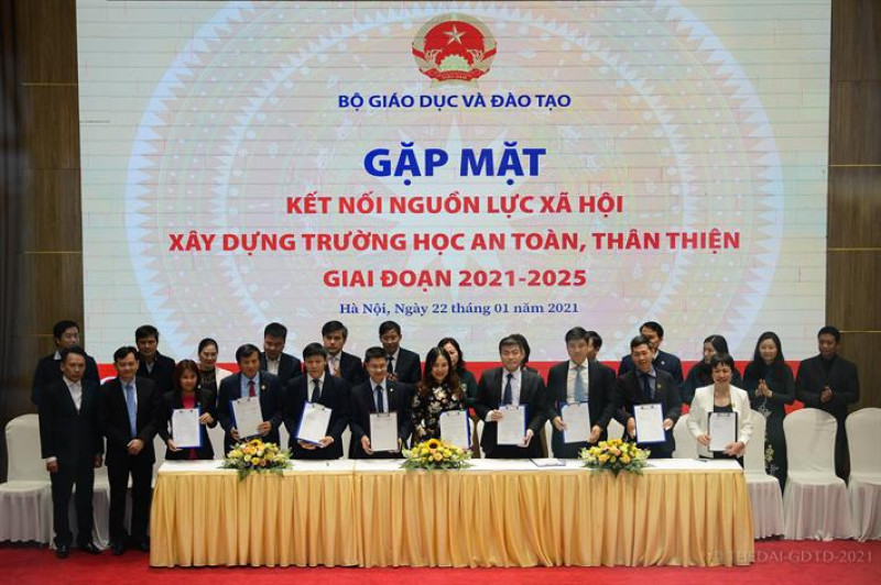 Ngành Giáo dục kết nối nguồn lực xây dựng trường học an toàn, thân thiện