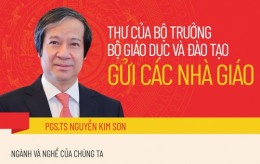 Thư của Bộ trưởng Bộ Giáo dục và Đào tạo gửi các nhà giáo