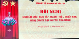 Hội nghị nghiên cứu, học tập, quán triệt, triển khai nghị quyết Đại hội XIII của Đảng