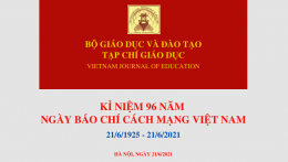 VJE- Thư chúc mừng và cảm ơn của Tạp chí Giáo dục nhân Ngày Báo chí cách mạng  Việt Nam