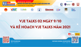 VJE Talks 02, ngày 9/10 và Kế hoạch VJE Talks năm 2021