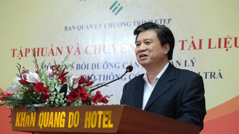 Tập huấn công tác quản trị chất lượng giáo dục
