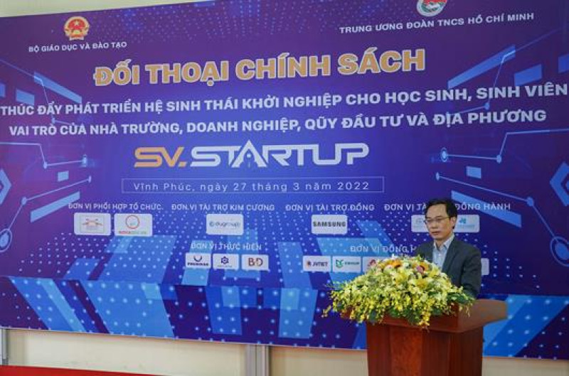 Phát huy vai trò nhà trường, doanh nghiệp, quỹ đầu tư và địa phương trong khởi nghiệp của HSSV