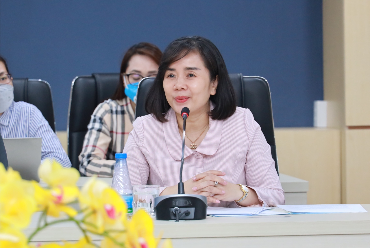Tiến sĩ Phạm Thị Thu Hoài - Chủ tịch Hội đồng Trường ĐH Kinh tế - Kỹ thuật Công nghiệp (Bộ Công Thường)