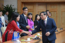 Thủ tướng Phạm Minh Chính gặp mặt, động viên nhà giáo tiêu biểu