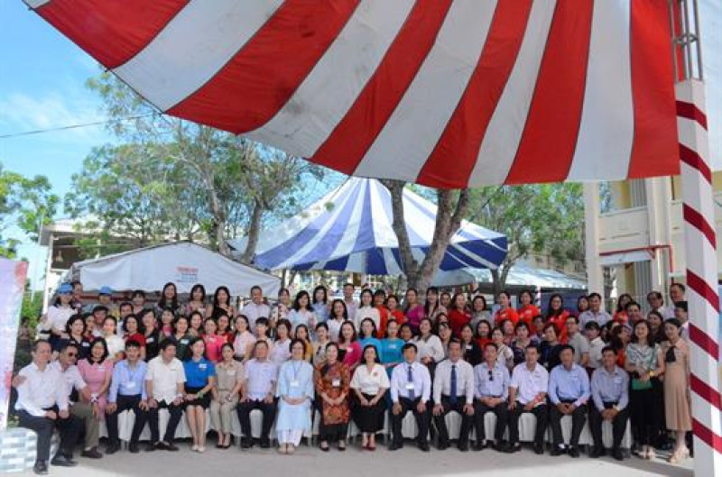 Giao lưu nhân viên thư viện trường tiểu học năm học 2022 - 2023