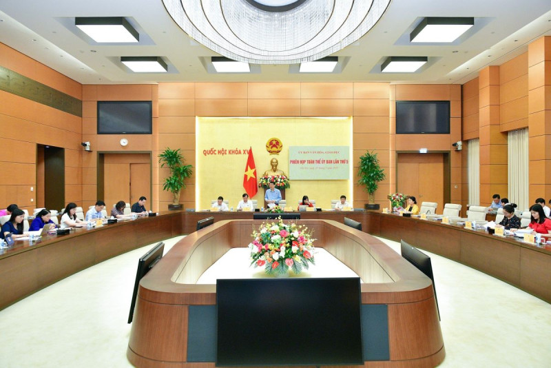 Uỷ ban Văn hoá, Giáo dục của Quốc hội họp phiên toàn thể lần thứ 5
