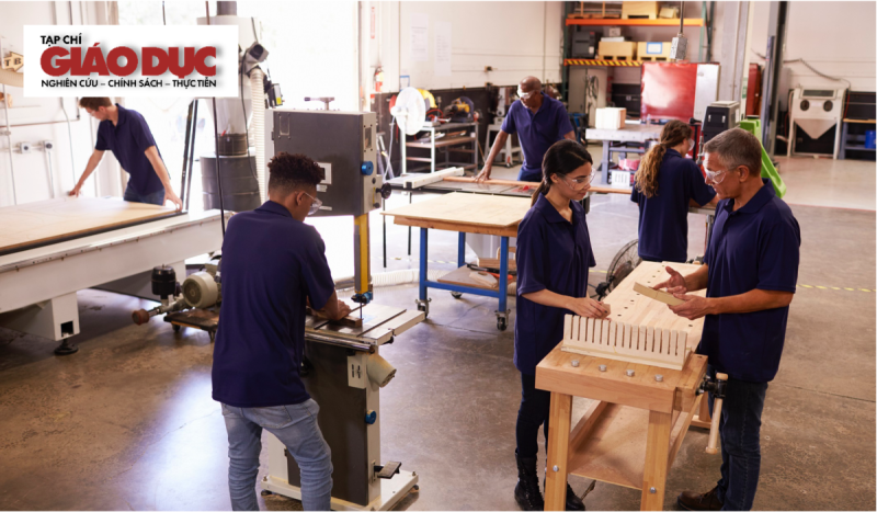 Khoảng cách hiệu suất thị trường lao động và vai trò của giáo dục trung cấp nghề tại trường trung học cơ sở tại Hàn Quốc