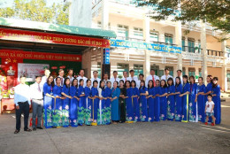 Trường THCS và THPT Nguyễn Bỉnh Khiêm xây dựng thương hiệu giáo dục của tỉnh Bình Phước.