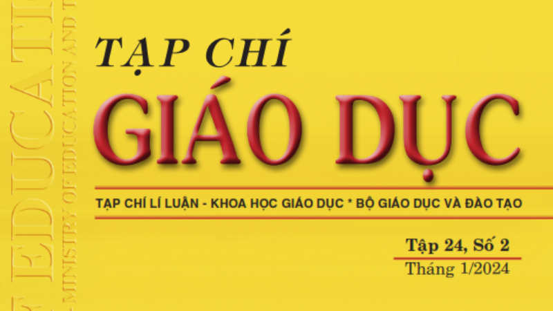 Tạp chí Giáo dục xuất bản Tập 24, Số 2 (tháng 1/2024)