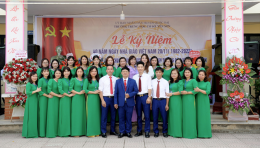Trường THCS Yên Sơn, Quốc Oai, Hà Nội ra sức thi đua hướng tới chào mừng 65 năm ngày thành lập trường
