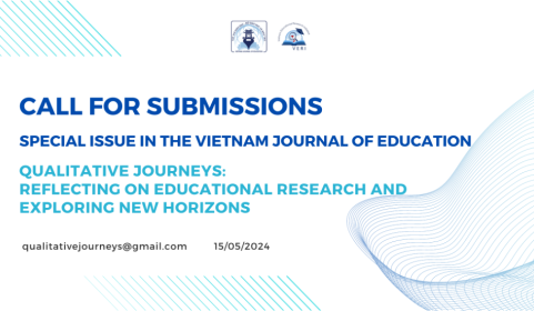 Thư mời viết bài cho Số Đặc biệt (tiếng Anh) trên Vietnam Journal of Education 2024