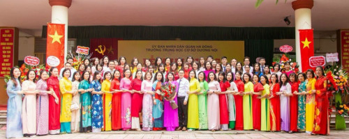 Trường THCS Dương Nội: Gần sáu thập kỷ phấn đấu đưa học sinh cập bến tri thức