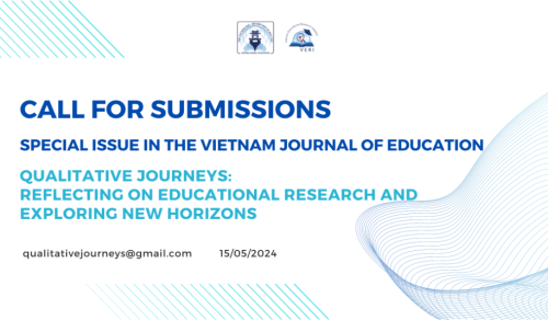 Thư mời viết bài cho Số Đặc biệt (tiếng Anh) trên Vietnam Journal of Education năm 2024