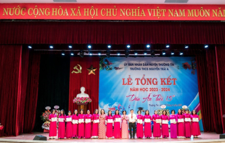 Trường THCS Nguyễn Trãi A: Lá cờ đầu về chất lượng giáo dục của huyện Thường Tín