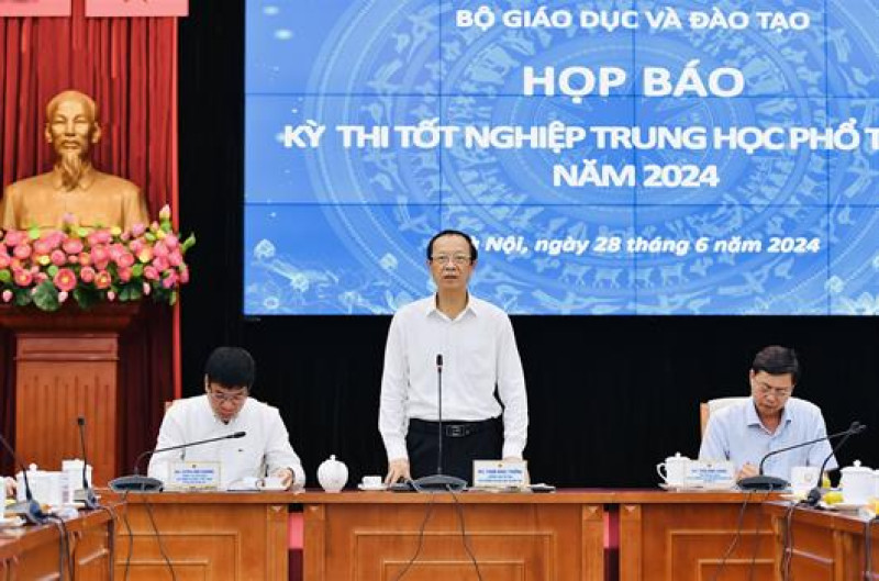 Kết thúc coi thi tốt nghiệp THPT năm 2024: Nghiêm túc, an toàn, đúng quy chế