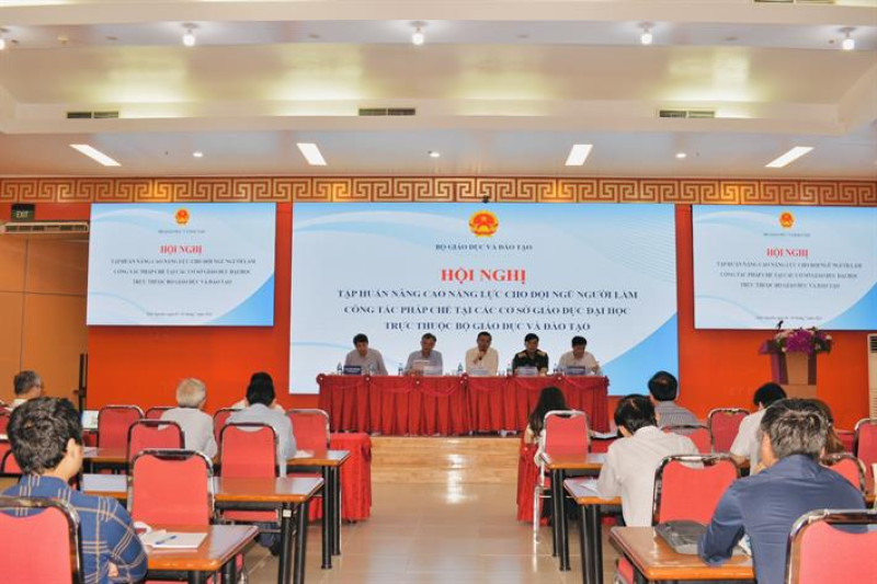 Nâng cao năng lực cho đội ngũ làm công tác pháp chế tại cơ sở giáo dục đại học