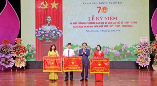 Mô hình giáo dục toàn diện tại Trường Mầm non Sơn Đông - Sơn Tây, Hà Nội