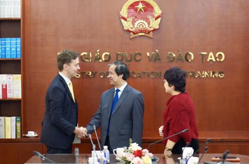 Liên minh Châu Âu tiếp tục ủng hộ phát triển giáo dục Việt Nam