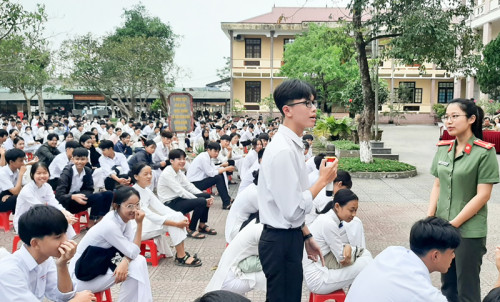 Tăng cường công tác giáo dục bảo đảm an ninh trật tự, phòng ngừa tội phạm, phòng chống vi phạp pháp luật năm 2025
