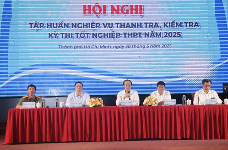 Thanh tra, kiểm tra tinh gọn, hiệu quả, giữ kỷ cương, công bằng Kỳ thi THPT 2025
