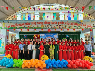 Xây dựng trường học hạnh phúc, ươm mầm nhân cách đầu đời cho trẻ tại Trường Mầm non Thị trấn Yên Lạc, tỉnh Vĩnh Phúc
