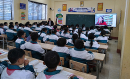 Trường Tiểu học Nguyễn Văn Tố (Hải Phòng): Gieo chữ qua màn hình, thắp sáng tri thức vùng cao