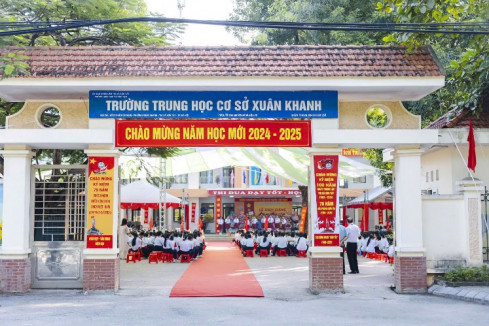 Trường THCS Xuân Khanh: Đổi mới toàn diện, xây dựng “Trường học hạnh phúc”