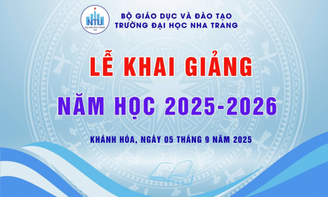 Lễ Khai giảng năm học 2025 - 2026 tại trường Đại học Nha Trang: dấu ấn 80 năm truyền thống ngành giáo dục và khát vọng vươn tầm
