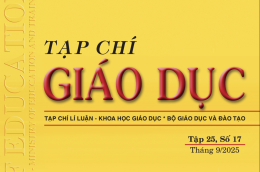 Tạp chí Giáo dục xuất bản Tập 25, Số 17 (tháng 9/2025)