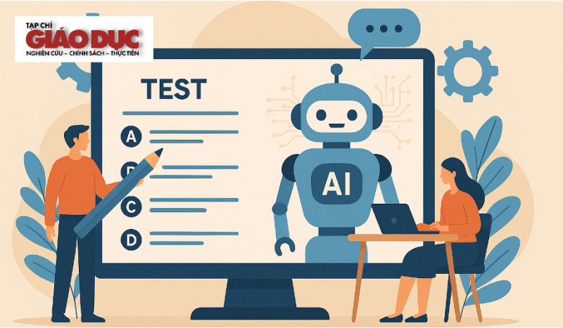 Ứng dụng công cụ trí tuệ nhân tạo trong thiết kế câu hỏi trắc nghiệm: Cơ hội, giới hạn và khuyến nghị chính sách cho giáo dục Việt Nam