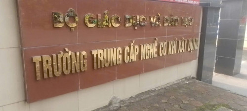 Trường Trung cấp nghề Cơ khí Xây dựng tuyển dụng viên chức năm 2025