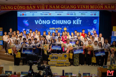 Nhiều ý tưởng khởi nghiệp ấn tượng tại Chung kết cuộc thi UFM Startup 2025