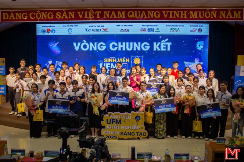 Nhiều ý tưởng khởi nghiệp ấn tượng tại Chung kết cuộc thi UFM Startup 2025