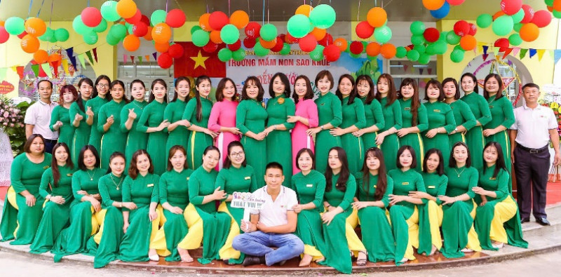 Mầm non Sao Khuê: Từ ngôi trường mới thành lập đến điểm sáng thi đua toàn ngành