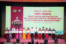 Hoạt động thi đua sôi nổi đạt nhiều thành tích trở thành điểm sáng trong phong trào học tập và làm theo Bác của Trường THPT Cao Lộc, Lạng Sơn