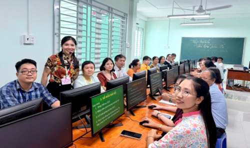 Nỗ lực đạt chuẩn “Trường học số thông minh” của Trường THCS Lý Thường Kiệt – Tân Hòa, TP. Hồ Chí Minh