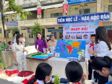 Điểm sáng trong đổi mới phương pháp dạy học, thúc đẩy sáng tạo khoa học - công nghệ tại Trường THCS Quyết Thắng, Đồng Nai