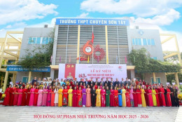 Mô hình giáo dục toàn diện tại Trường THPT Chuyên Sơn Tây