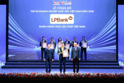 LPBank gia nhập Top 50 Doanh nghiệp xuất sắc Việt Nam: Dấu ấn của sự bứt phá