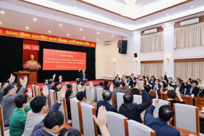 Nhất trí cao giới thiệu Bộ trưởng Nguyễn Kim Sơn ứng cử đại biểu Quốc hội khóa XVI