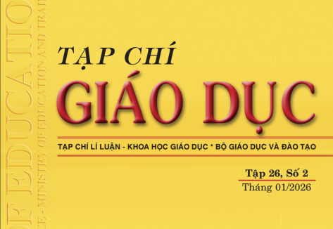 Tạp chí Giáo dục xuất bản Tập 26, Số 02 (tháng 1/2026)