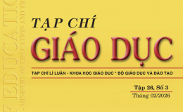 Tạp chí Giáo dục xuất bản Tập 26, Số 03 (tháng 2/2026)