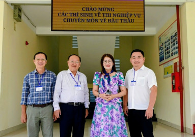 Trường Đại học Tài chính – Marketing tổ chức thành công Kỳ thi Nghiệp vụ chuyên môn đấu thầu tại Gia Lai